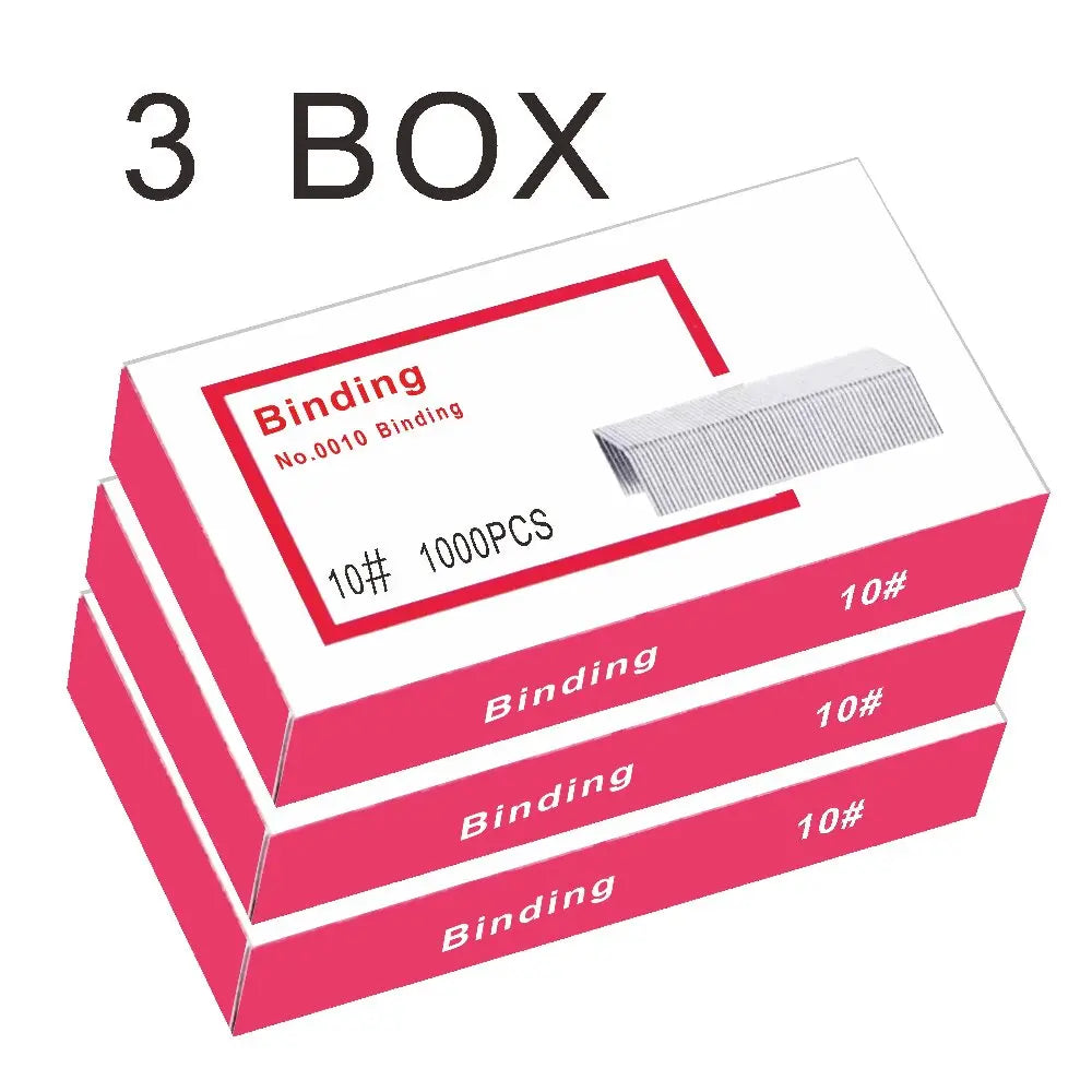 Staples Binding 24/6 12# 10# 12# 10# Office Stationery Study Supplies Stapler Folder Papeleria Micro Universal