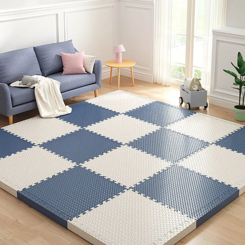 30*30*1/2.5CM Puzzle Mat for Children Baby Play Mat Kids Carpet Soundproof Gym Mat for Children's Room Activities Mat 2-16Pcs