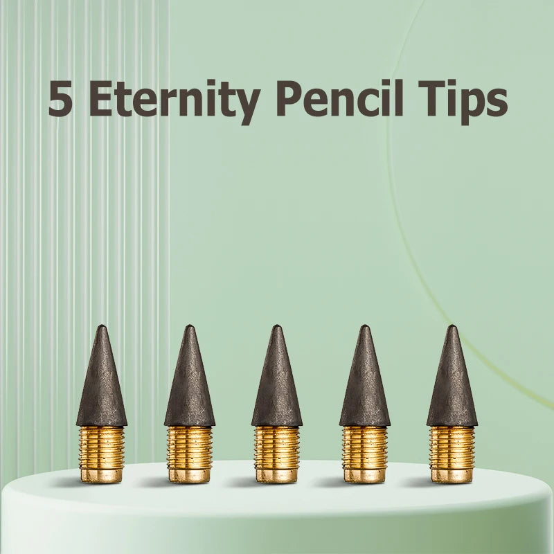 HB Eternal Pencil Mechanical Pencils no need to Sharpen Easy to Wipe Cute DIY Kawaii Korean Stationery School Supplies for Child
