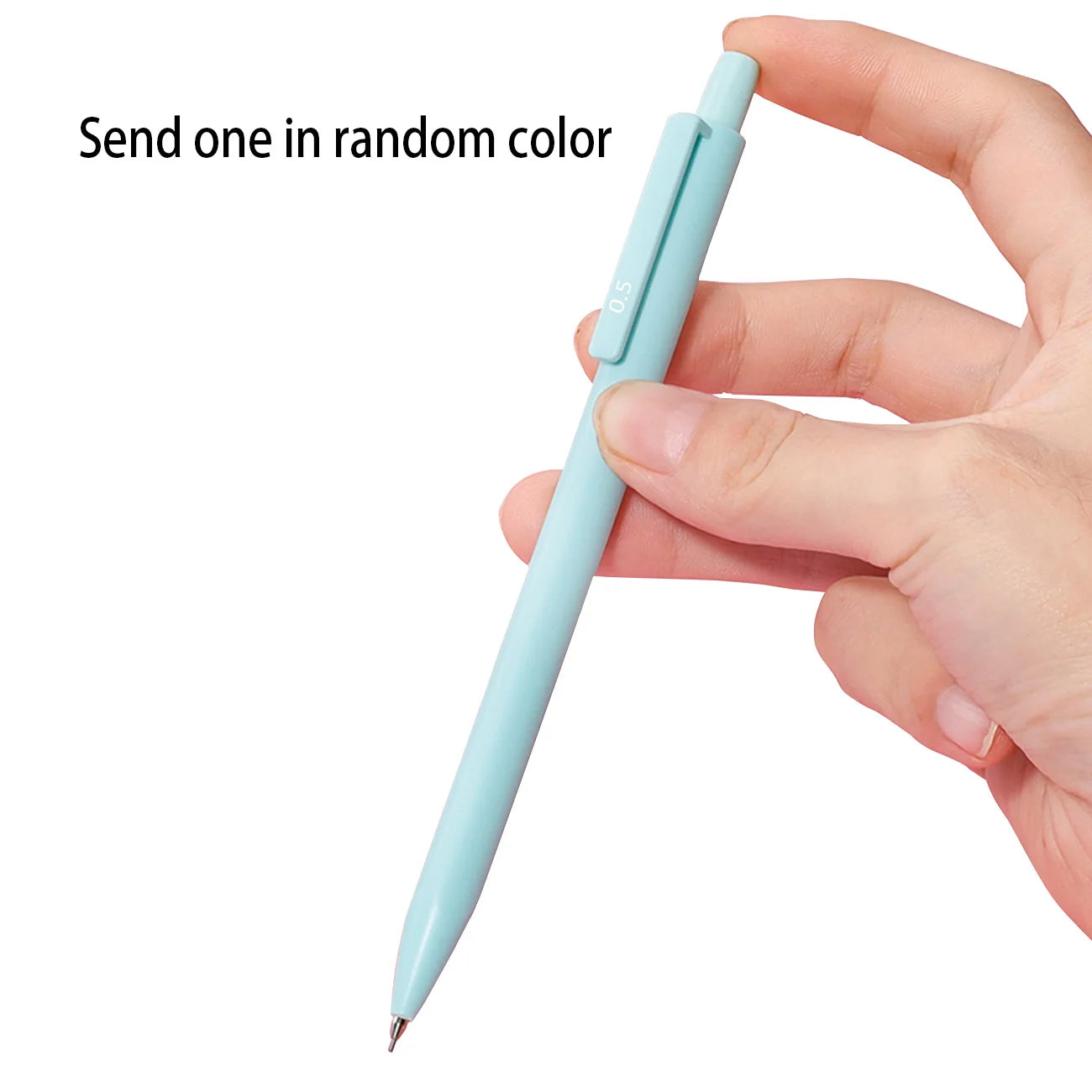 Cute Pastel Mechanical Pencil Set, 0.5mm & 0.7mm Dual Sizes for Precise Writing, Art Drawing Sketching Girls’ School Supplies
