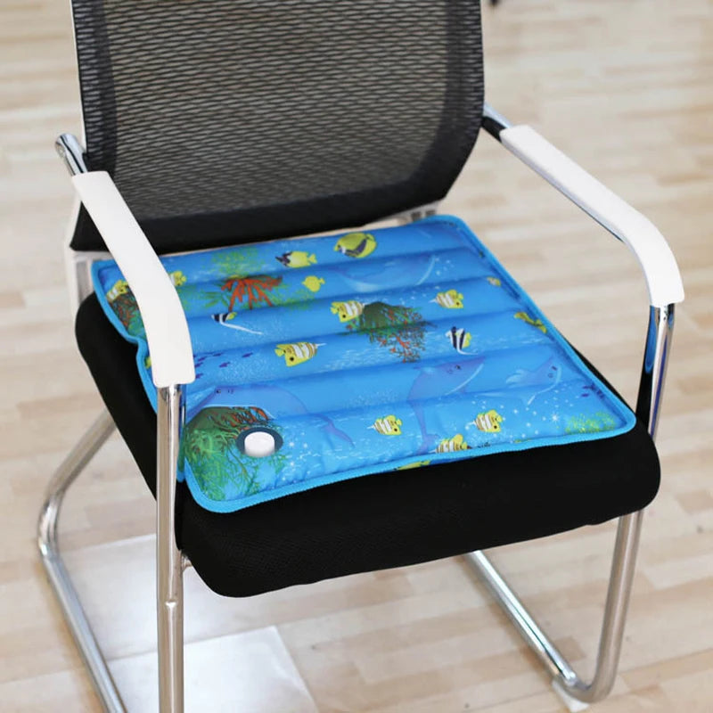 Summer Thickened Cooling Ice Water Cushion  - Waterproof Cool Office Home Chair Pad