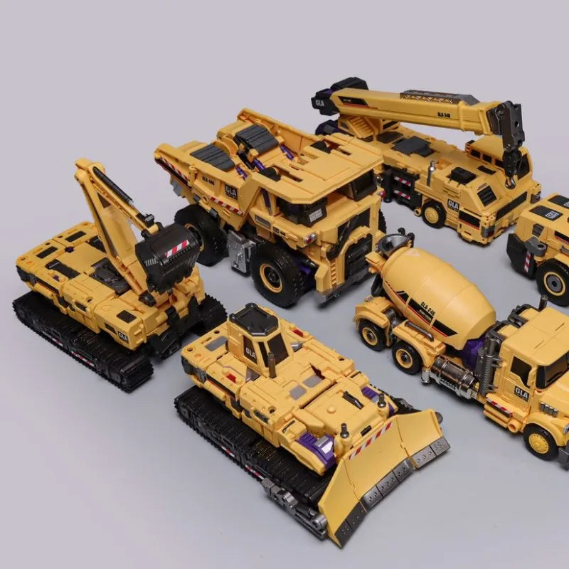 Transformation GLA 01-06 Mechanical Invasion Yellow Destroyer Ring Breaker Action Figure Model Gift Collection