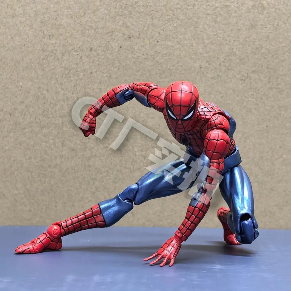 Genuine Ct Toys Spider-Man Mafex 075/185 Figure The Anazing Spiderman Comic Ver Mafex 185 Action Figure Figurine Model Toys Gift