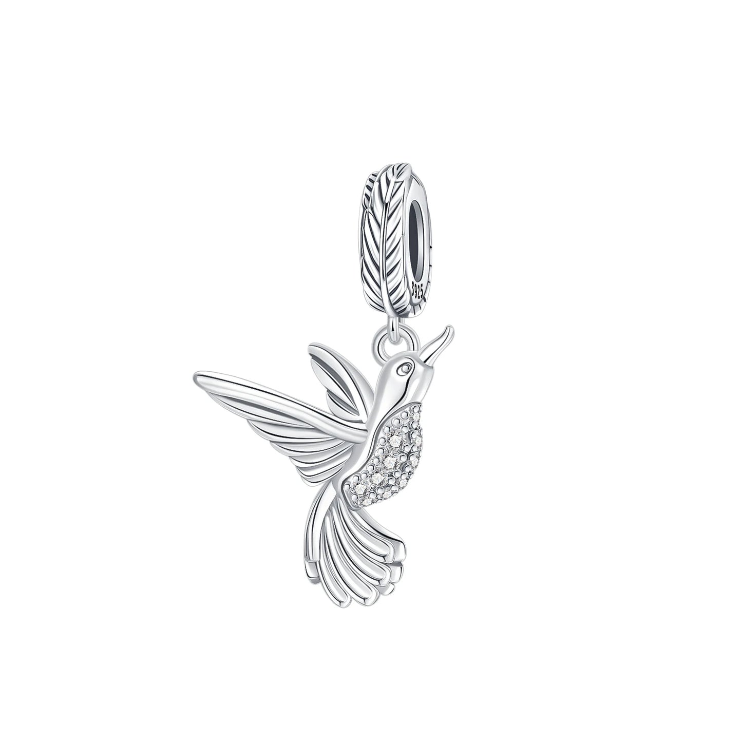 S925 sterling silver Love Cross Cardinal bird beads Charms Beads Fit 925 Original Bracelet DIY Jewelry Women's gift