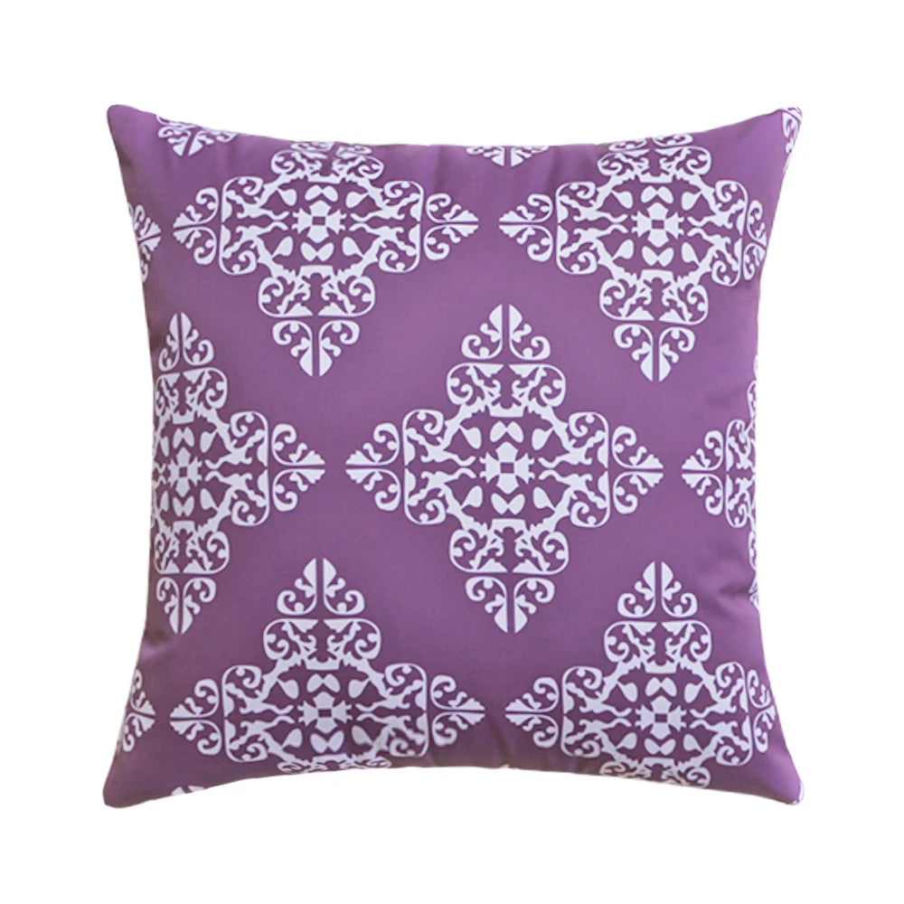 50x70cm Twill Waterproof Colorful Print Outdoor Pillowcase Summer Cool Cushion Cover For Patio Sofa Balcony