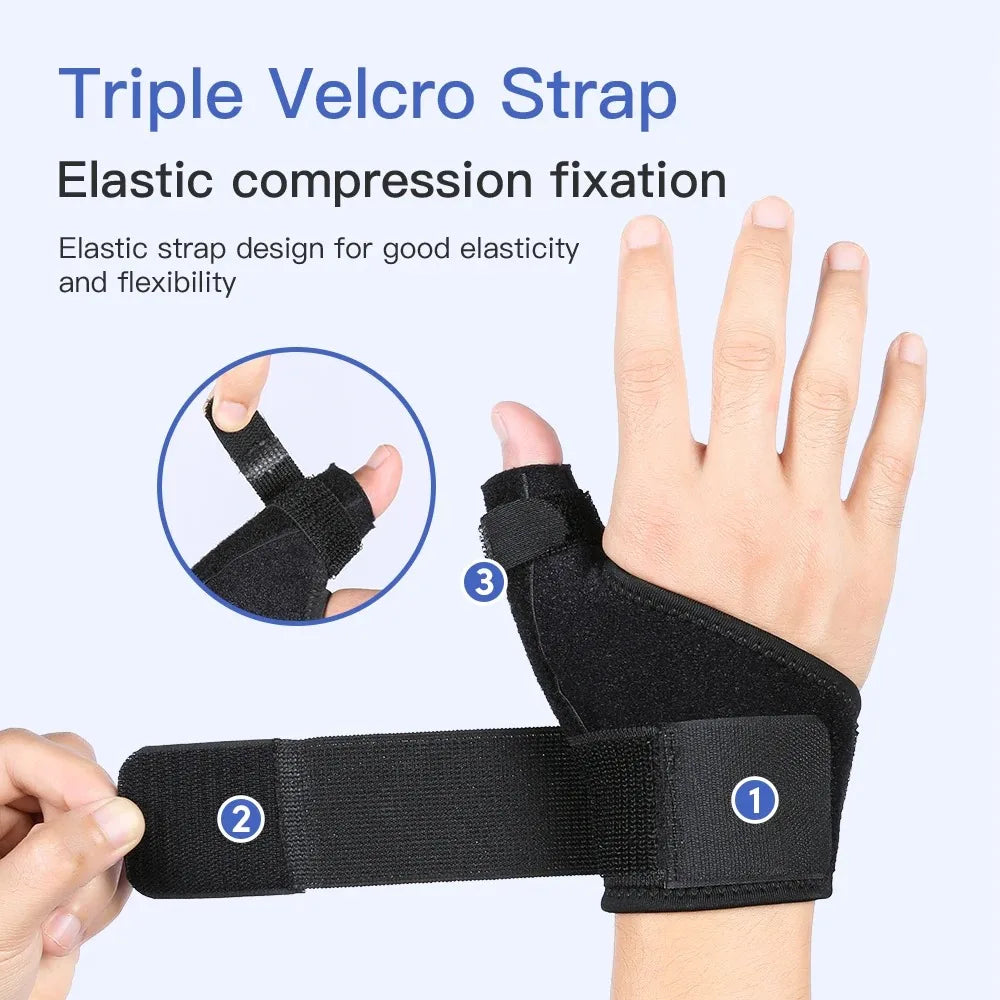 1Pcs Arthritis Wrist Support Protector Tendon Sheath Injury Recovery Wrist Brace Splint Finger Sprain Retainer Band