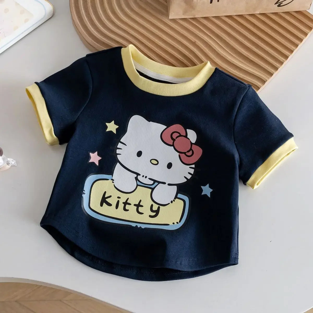 2026 Summer Children's Clothing T-Shirt Kids Clothes Boys Girls Summer Cartoon Tops Short Sleeve Clothes