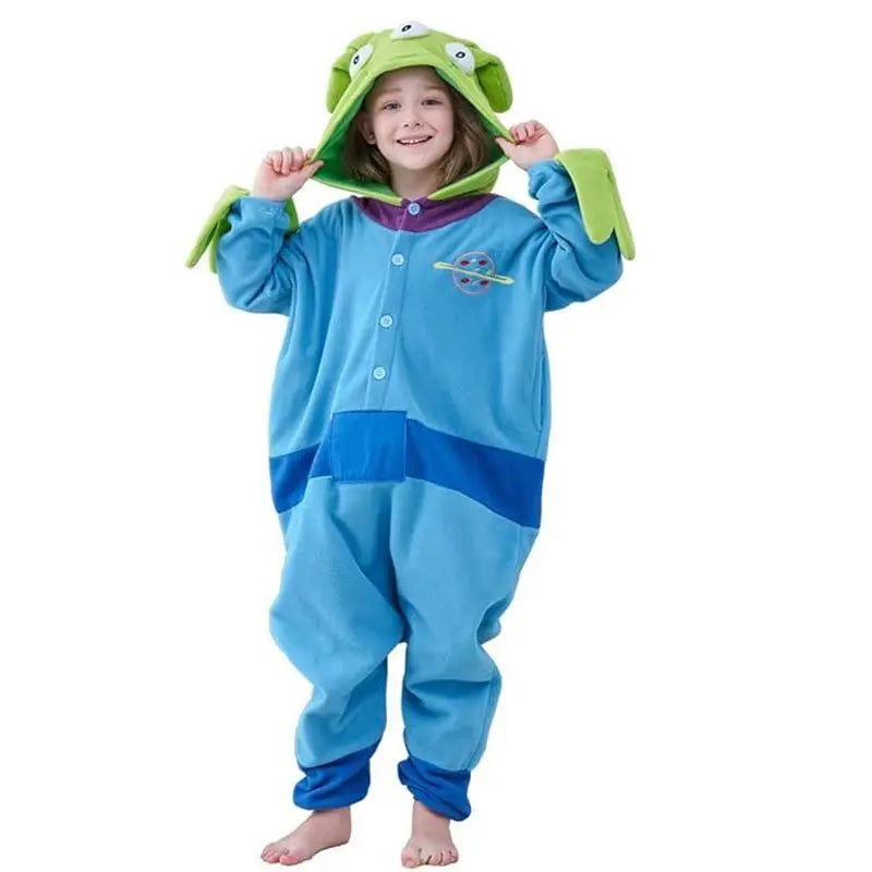 Kids Kigurumi Baby Onesies for Children Cartoon Pajamas Animal Cosplay Costume Halloween Christmas Outfits Boys Girls Homewear