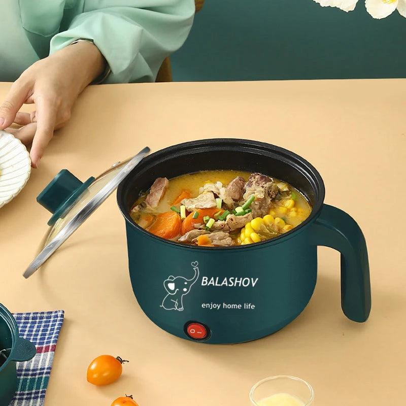 Mini Electric Rice Cooker Non-stick Cooking Machine Single/Double Layer Hot Pot Multifunction Electric Rice Cooker for Home