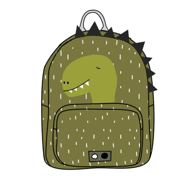 2025 New Model Animal Cartoon Childrens Backpack Cute Design Lightweigh School Bag Boys Girls Toddler Kindergarten Kids Backpack