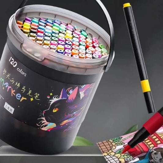 Soft Head Acrylic Painting Pen Color Art Pen Handmade Elementary School Student Carry-on