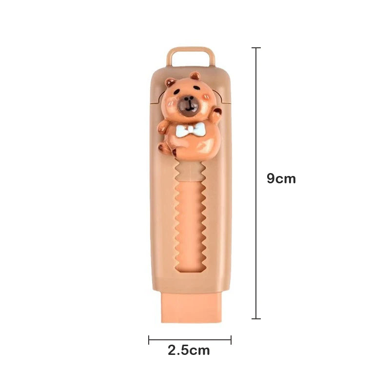 Kawaii Stationery Aesthetic Stationery Office Supplies School Items Gift For Kids Eraser Cute Capybara Eraser Cute Funny Rubber