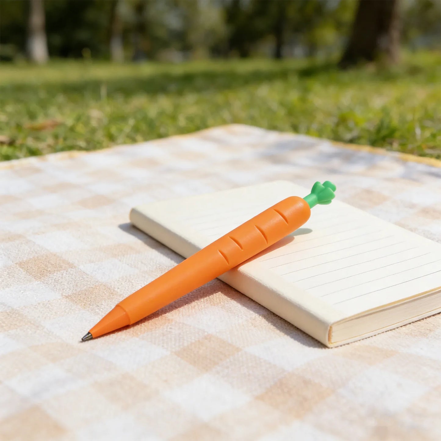 12pcs Carrot Mechanical Pencil, Kids Cartoon Writing Pencil, Creative Student Stationery Children Birthday Present School Prize