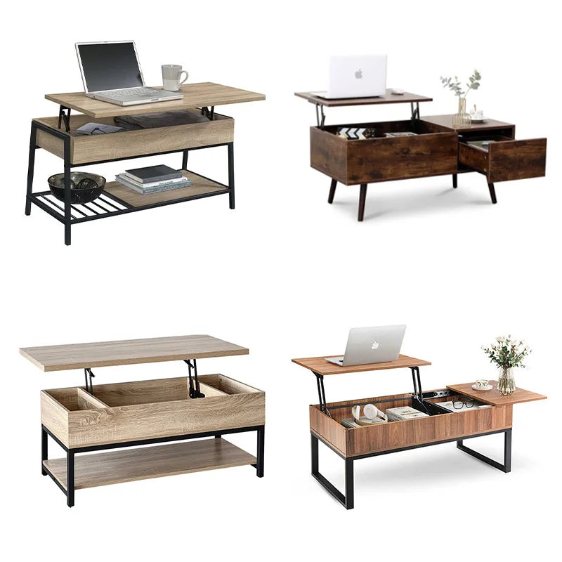 Computer desk desk Home lifting desk Folding study table Notebook lifting table