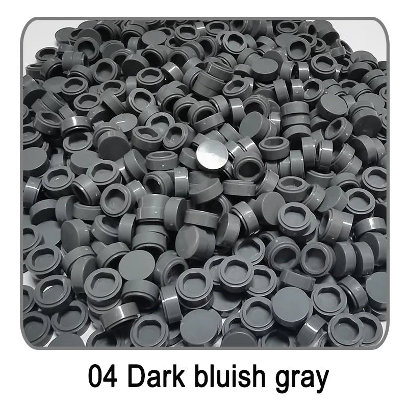 500pcs 1x1 Round  98138 Pixel Art Remix Building Block Toy Mosaic Drawing Series