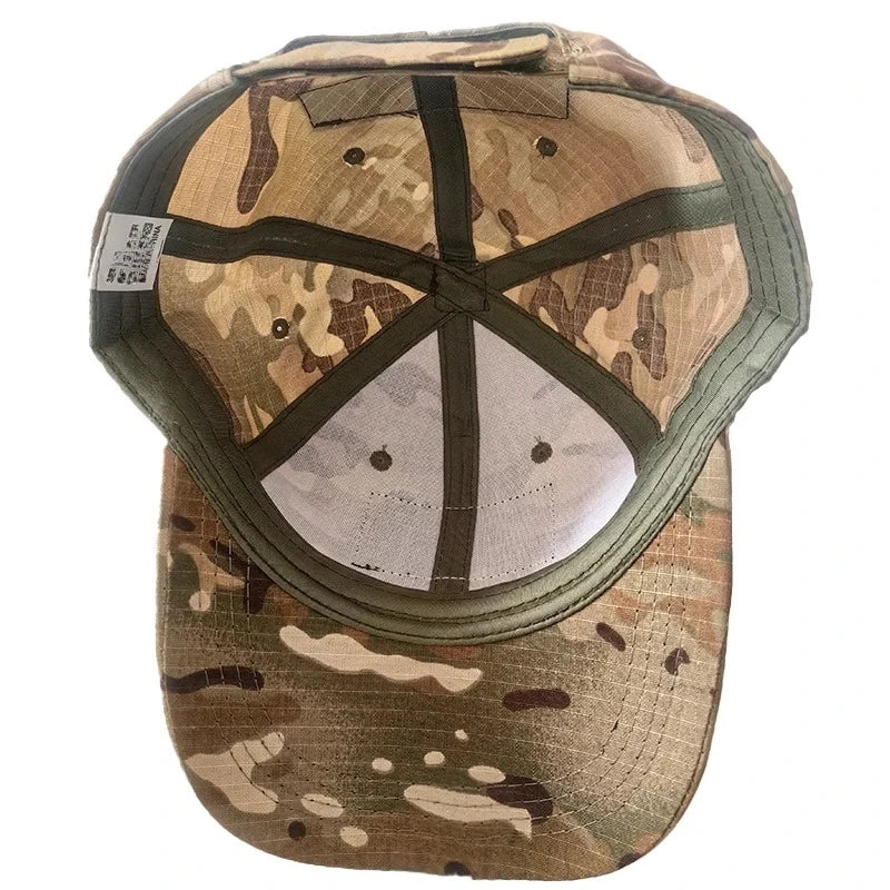 Adjustable Tactical Camo Baseball Hat Breathable Comfortable The Ultimate Essential Tactical Training Outdoor Adventures