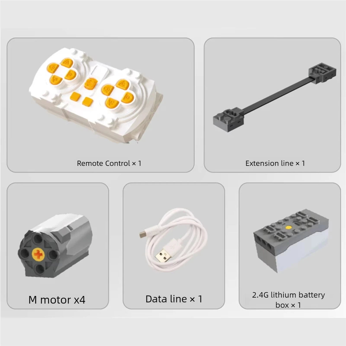 Programmable Multi-Axis Robotic Arm Building Bricks - RC Smartphone Control Interactive STEM Toys for children