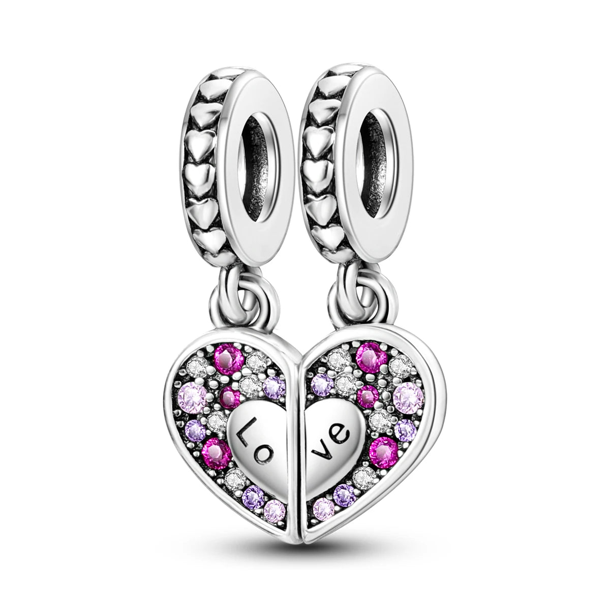Woman Charms 925 Sterling Silver Beads MOM Mother Day Fit Bracelet Making Female Jewelry Gift