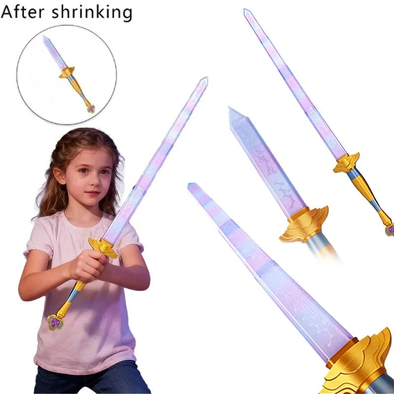 Hot Sword With Symbol Outfits Roleplay Sword Cosplay Prop Women Men Halloween Carnival Costume Accessories Lumi Long Knife