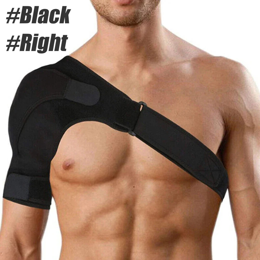 1Pcs Shoulder Brace Adjustable Shoulder Support With Pressure Pad for Injury Prevention, Sprain,Soreness,Tendinitis and Bursitis