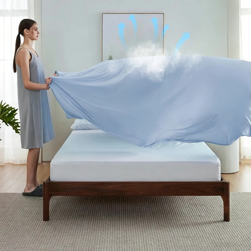 Summer Bed Blanket Ice Silk Cooling Blanket Air Conditioning Quilt Skin-friendly Light And Thin Breathable Quilt For Home Office