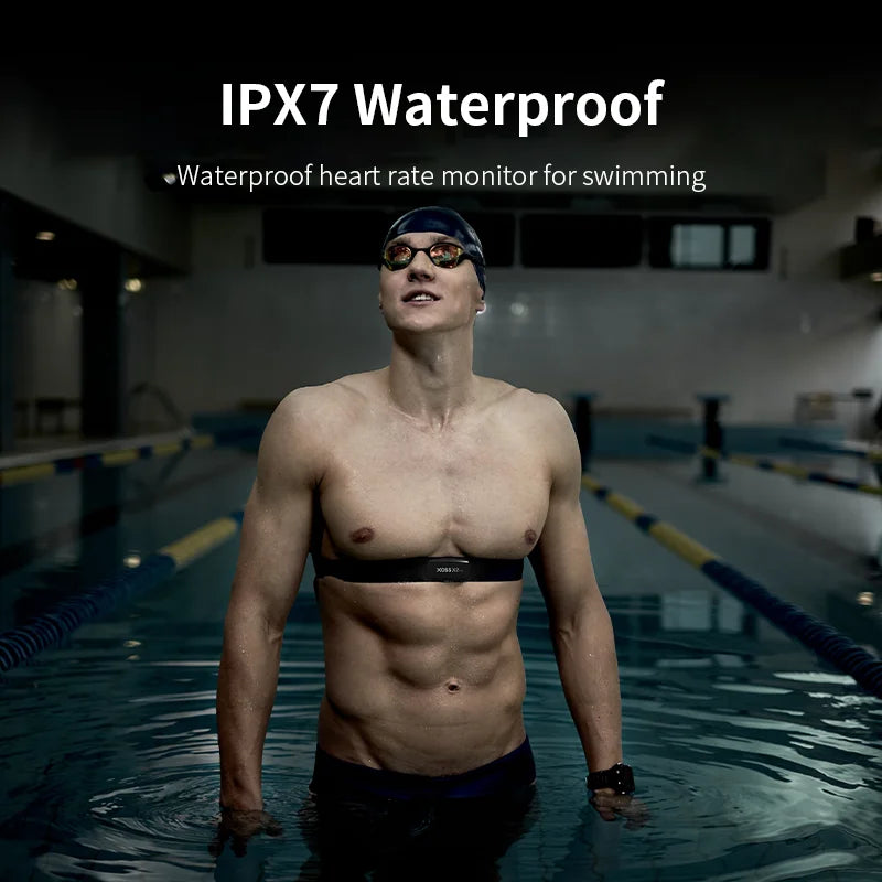 XOSS X2 Pro Heart Rate Sensor Independent Record Chest Strap HRM Monitor Bluetooth ANT+ Health Fitness Smart Bicycle Sensor