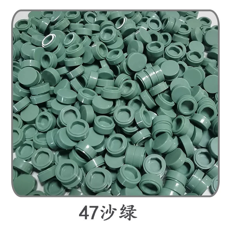 500pcs 1x1 Round  98138 Pixel Art Remix Building Block Toy Mosaic Drawing Series