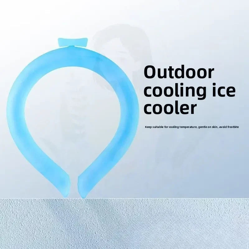Summer Neck Cooling Ring Outdoor Running Fitness Fishing Cycling Travel Cool Neck Ring Portable Outdoor Cooling Accessories