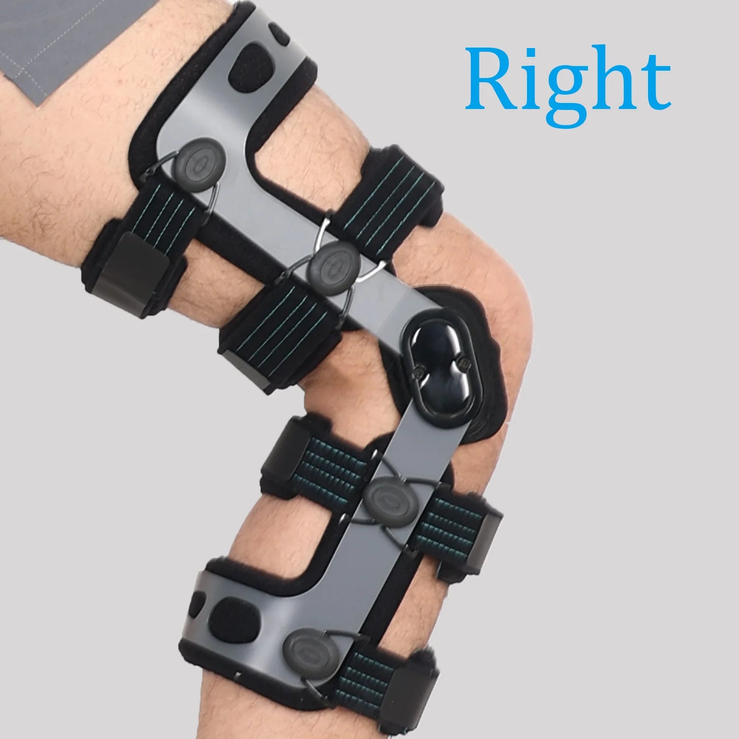  All-in-One Knee Support Brace,ACL,MCL,PCL,Ligament & Meniscus Tear Protection-Injury Preventive Hinged Brace for Men & Women