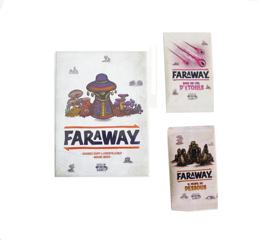 Faraway Board Game 2-6 Players Party Funny Table Game Friends Entertainment Strategy Cards Game - PEOPLE FROM BELOM Expansion