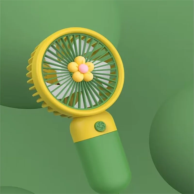 Small fan USB charging with lanyard, small cooling fan desktop cooling fan, summer outdoor personal