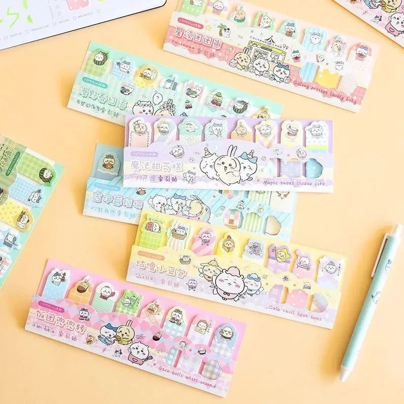 Index Post It Notes Writeable Adhesive Memory Notes Note Cards Stickable Cute in Stock Nagano