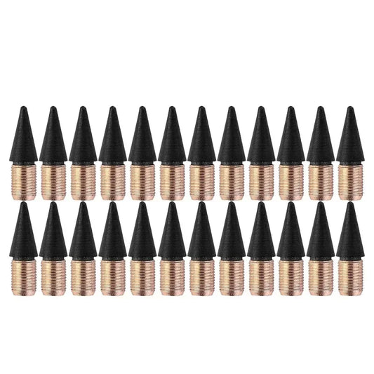 Eternal Pencil Tips – 12, 24 or 36 Replaceable Inkless Nibs in 12 Colors