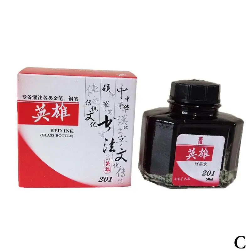 Pure Black Colorful Fountain Pen Ink Universal Refill Ink Stationery Office School Supplies Pens Pencils Writing Supplies