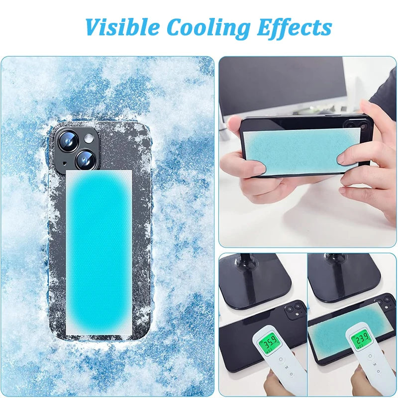 Summer Ice Cool Patch  Adults Hot Reducer Stickers Instant Relief Cooling Patch for Sports Travel Camping Hiking Walking