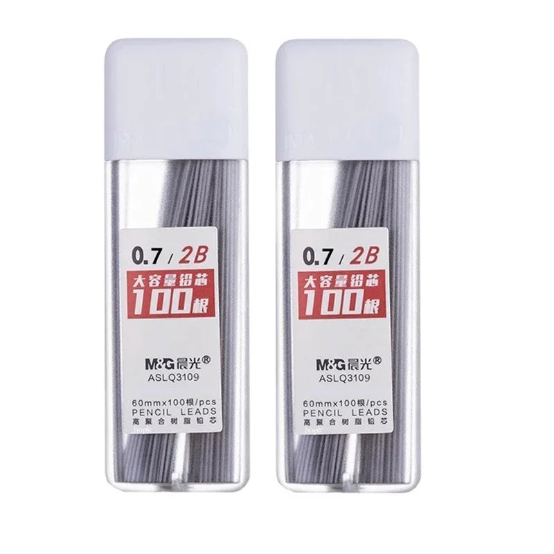 2B/HB Mechanical Pencil Leads Set 0.5/0.7mm Automatic Pencil Core Student Writing Painting Refills Office School Supplies