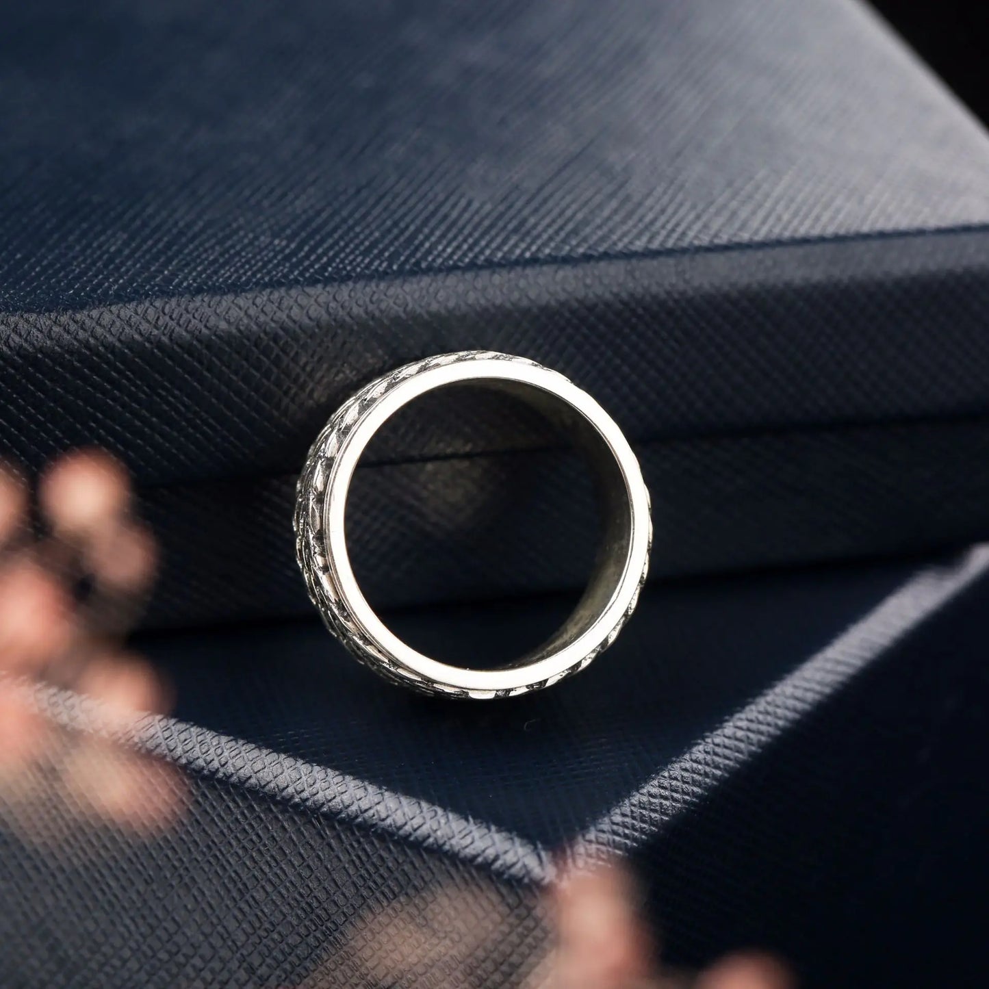Handmade S925 Sterling Silver Rings Argent 925 Rings For Women Men Spinner Pure Silver Ring Solid Silver Jewelry Birthday Gifts