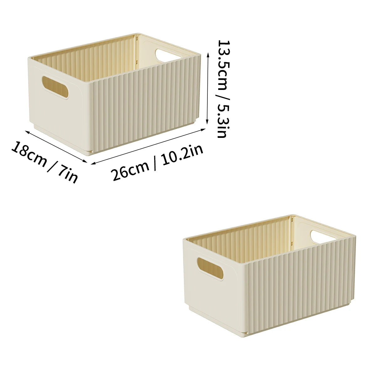 WORTHBUY Multi-functional Foldable Plastic Storage Box Kitchen Storage Organization Seasoning Jar Organizer Box Food Contianer