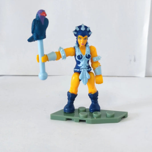 Mega Construx Motu Snake Mountain Thunder Punch Skeletor Evil-Lyn Trap Jaw Webstor Ram Man Mini 2" Loose Action Figure