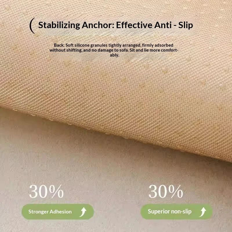 Ice Silk Sofa Pad for Living Room Summer Cooling Sofa Seat Cover Non-slip Breathable Pets Couch Slipcovers