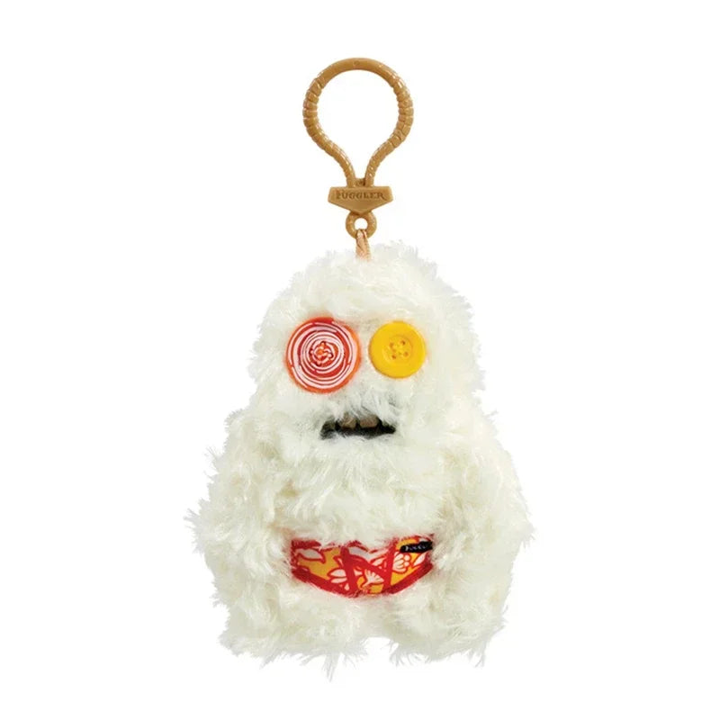 Fuggler Funny Ugly Monster Plush Toys Keychain Monster Rabbits Cute Stuffed Fugg Kawaii Peluche Dolls Pendants Gifts Kid 12CM
