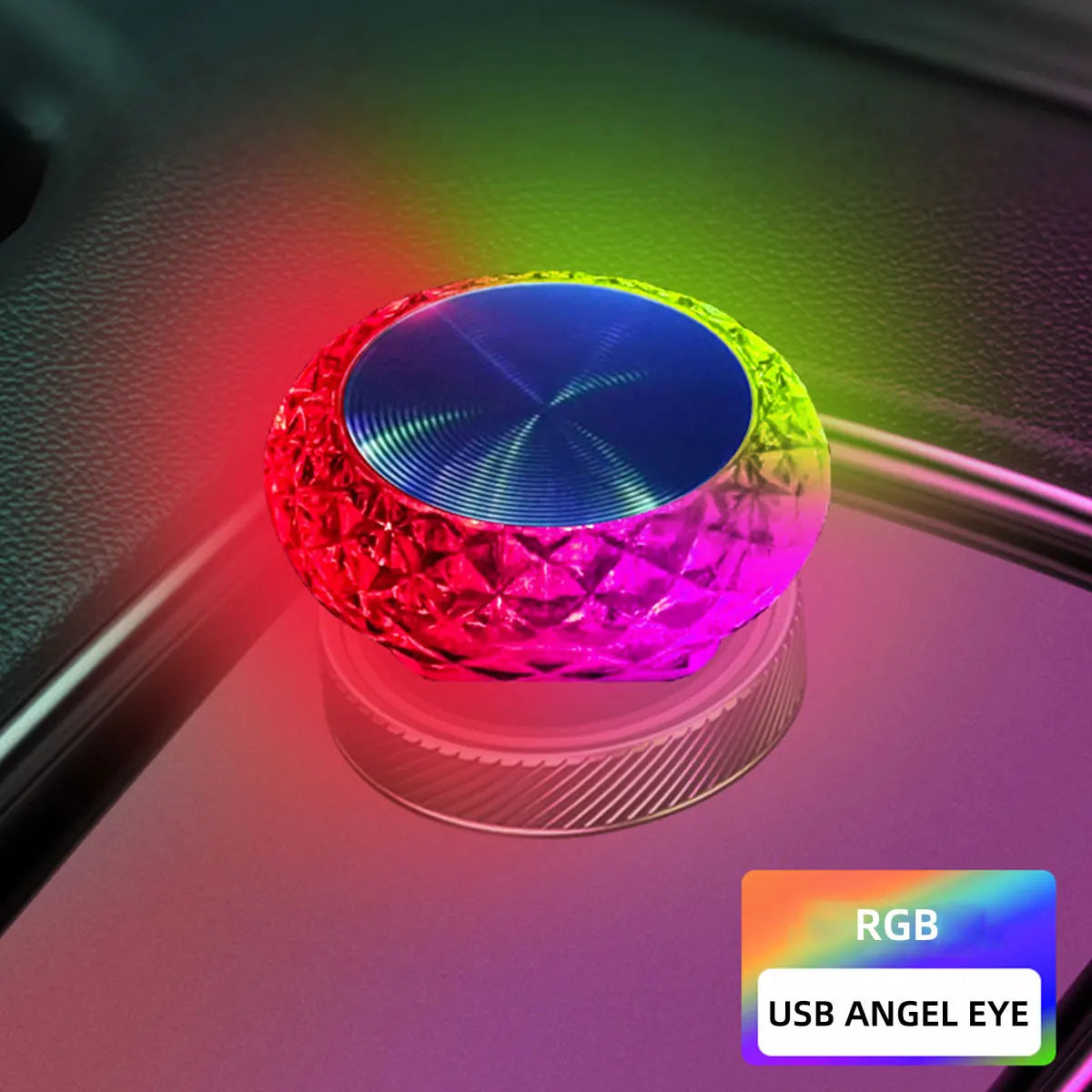Car USB Ambient Lights Portable Mini LED Atmosphere Lamps Interior Decorative lights for car and Computer, Environment Lighting