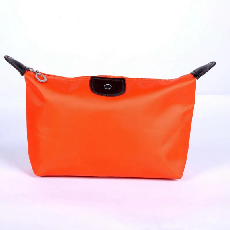 Cosmetic Bag For Women Colorful Waterproof Travel Dumpling Storage Bags Mini Cute Toiletry Makeup Portable Tote Bags Purses 2023