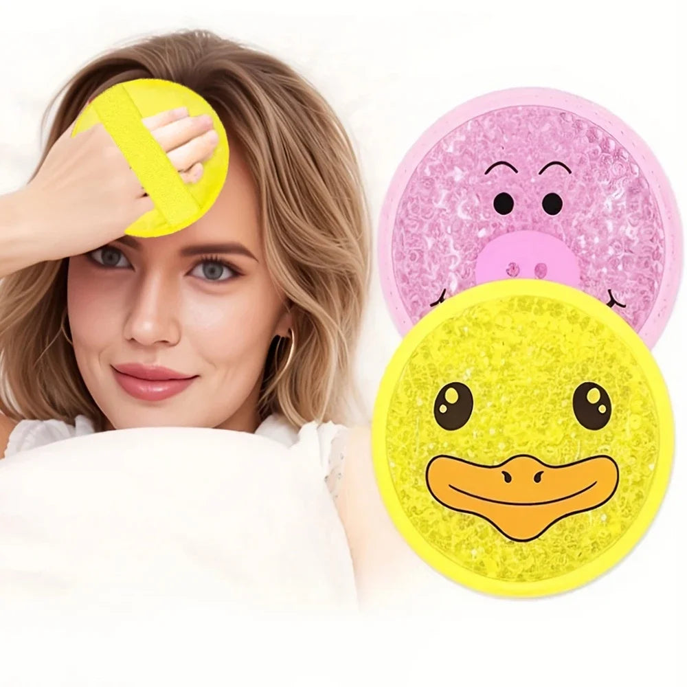 Kids Ice Packs for Boo Boos,Small Gel Ice Packs for Injuries Reusable for Kids Baby Toddlers with Animal Theme, Mini Hot Cold