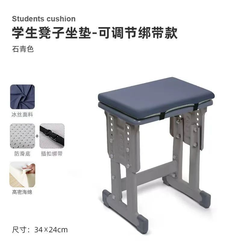 Thickened High-density Sponge Chair Cushion in Summer, Student Seat Cushion, Classroom Stool Seat Cushion, Fart Pad and Butt Pad