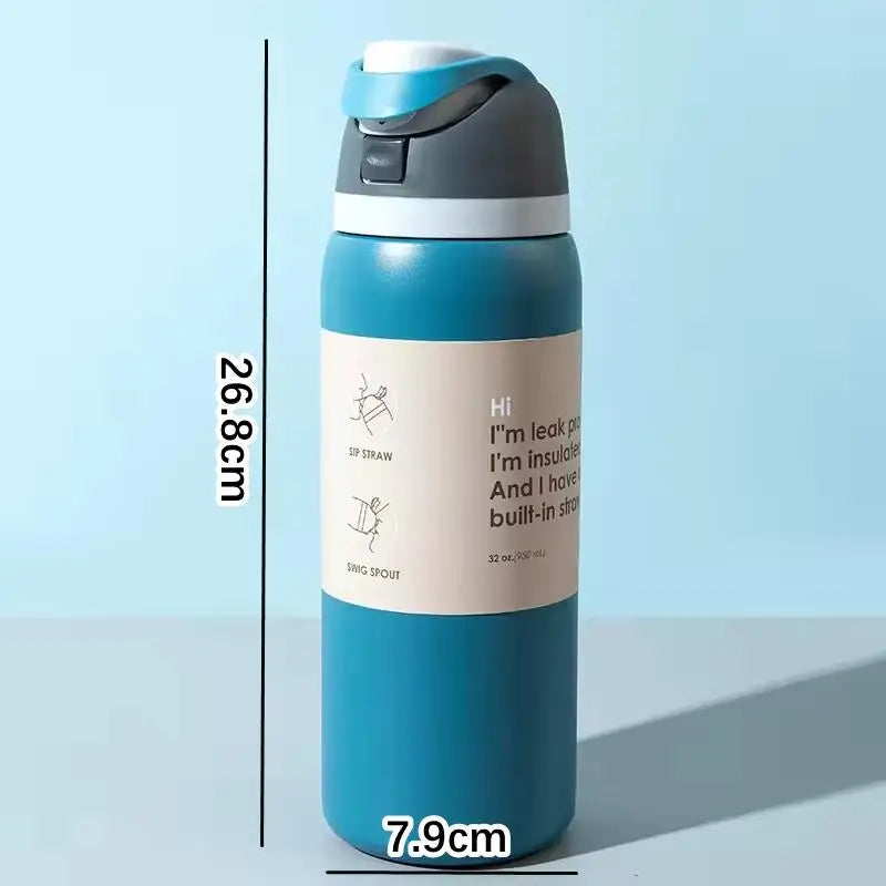 Vacuum Flasks Thermoses Water Bottle Drinkware Thermo Tumbler Stainless Steel Thermal Mug Original Cold Hot Coffee