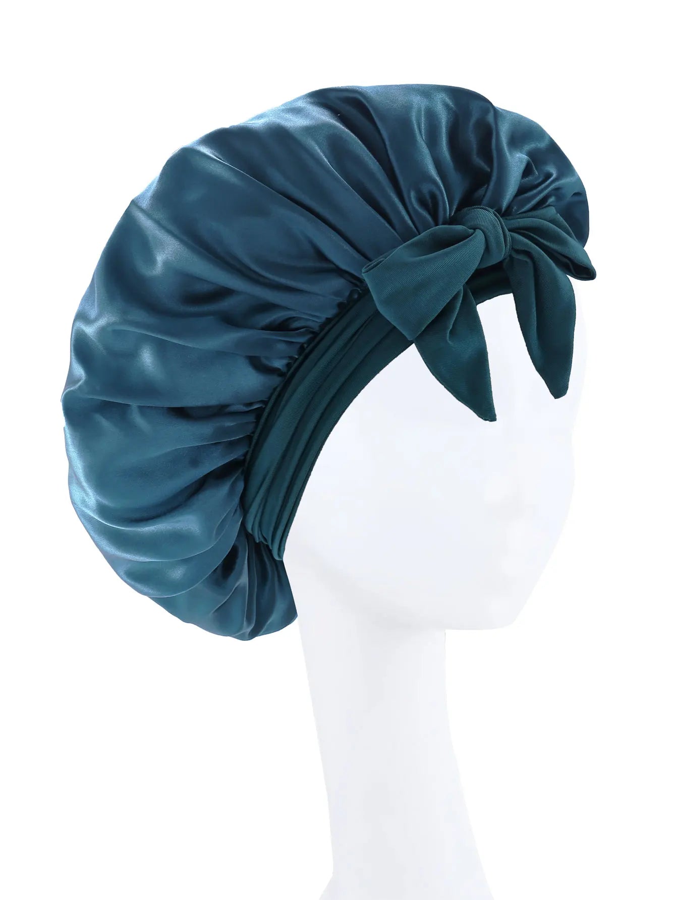 Silk Bonnet for Sleeping Women Satin Bonnet Hair Bonnet night sleep cap scarf wrap for curly hair With Tie Band for Curly Ha