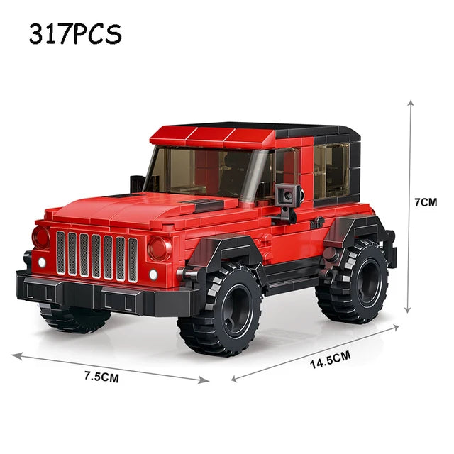 Speed Series Racing Sports Vehiclea Technique Car Supercar Building Blocks Set Bricks Classic MOC Model Toys For Kids
