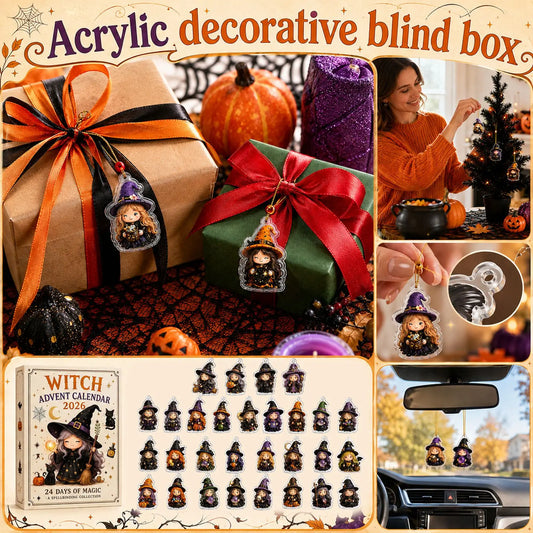 Witch Advent Calendar – 24 Days of Squishy Toy Surprises for Halloween