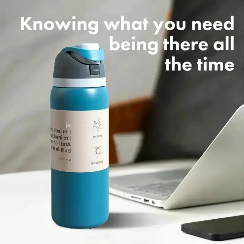 Vacuum Flasks Thermoses Water Bottle Drinkware Thermo Tumbler Stainless Steel Thermal Mug Original Cold Hot Coffee